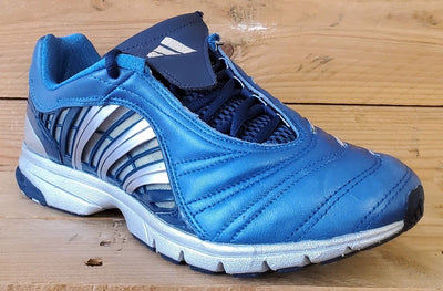 Adidas Climacool Low Leather Trainers UK7.5/US8/EU41.5 553686 Blue/Silver