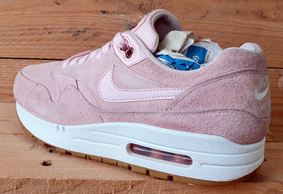 Nike Air Max 1 Low Suede Trainers 919484-600 Prism Pink/White UK5.5/US8/E39