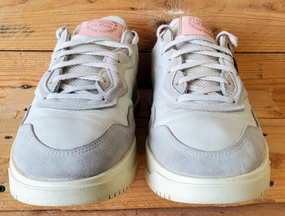Adidas SC Premiere Low Leather Trainers UK10/US10.5/EU44.5 EE6020 Grey/Pink