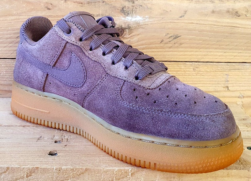 Nike Air Force 1 Low Suede Trainers UK5/US7.5/EU38.5 AA0287-201 Smokey Mauve