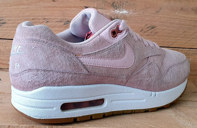 Nike Air Max 1 Low Suede Trainers 919484-600 Prism Pink/White UK5.5/US8/E39