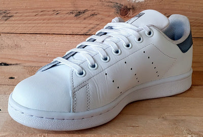 Adidas Stan Smith Low Leather Trainers UK5/US5.5/EU38 FW4951 White/Grey Sparkle