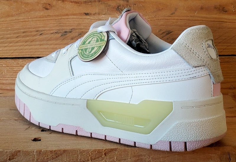 Puma Cali Dream Low Leather Trainers UK6/US8.5/EU39 383112-01 White