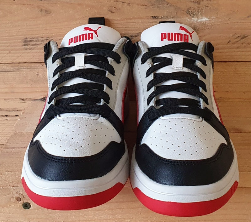 Puma Rebound Layup Low Leather Trainers UK7/US8/EU40.5 369866-09 Red/White/Black