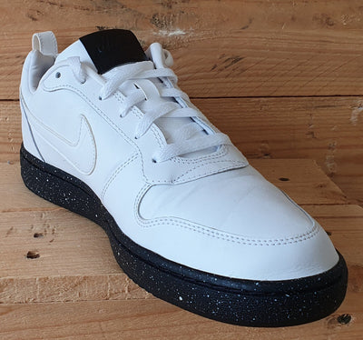 Nike Court Borough Low Leather Trainers UK8/US9/EU42.5 916760-100 White/Black