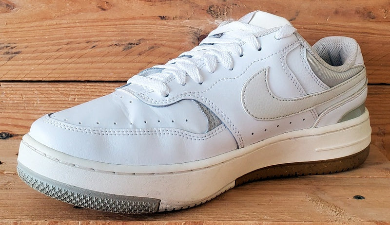 Nike Gamma Force Low Leather Trainers UK7/US9.5/EU41 DX9176-103 White/Sail