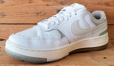 Nike Gamma Force Low Leather Trainers UK7/US9.5/EU41 DX9176-103 White/Sail