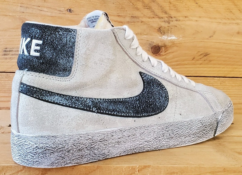 Nike SB Zoom Blazer Premium Mid Suede Trainers UK7.5/US8.5/EU42 DA1839-002 Grey
