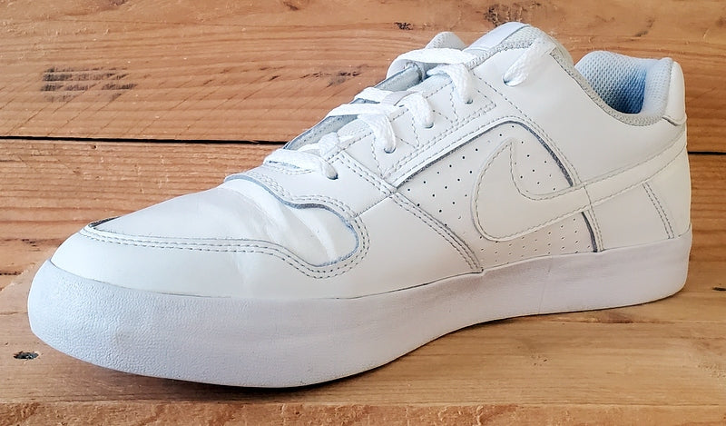 Nike SB Delta Force Low Leather Trainers UK9/US10/EU44 942237-112 White