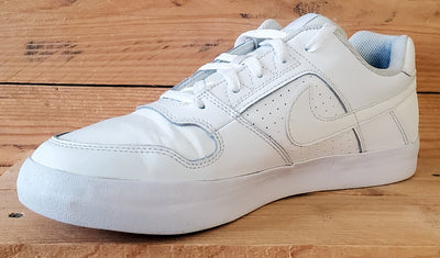 Nike SB Delta Force Low Leather Trainers UK9/US10/EU44 942237-112 White