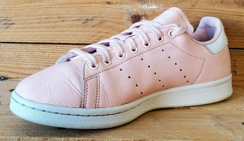 Adidas Stan Smith Low Leather Trainers UK7/US8.5/EU40.5 EE7708 Icey Pink/White