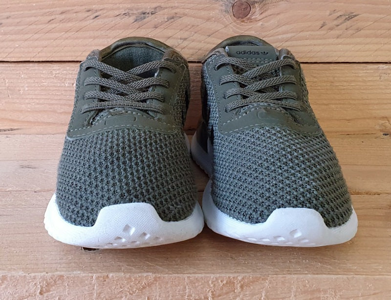 Adidas U-Path Kids Textile Trainers UK9K/US9.5K/EU26.5 EH0707 Khaki Green