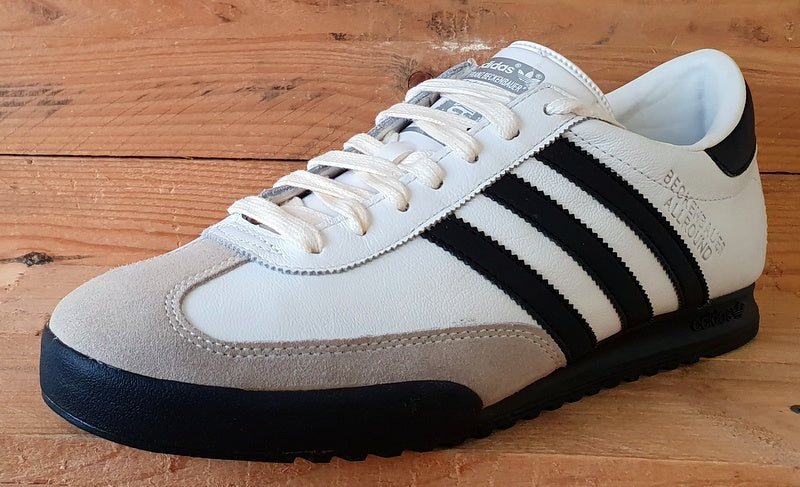 Adidas Beckenbauer Low Leather/Suede Trainers UK11/US11.5/EU46 663536 White/Blk