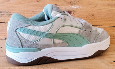 Puma 180 Low Textile/Suede Trainers UK5.5/US6.5/E38.5 389267-04 Grey/White/Green