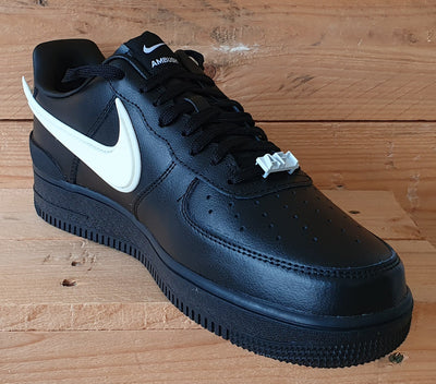 Nike Air Force 1 x Ambush Low Leather Trainers UK9/US10/EU44 DV3464-001 Black