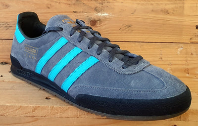 Adidas Jeans Signal Low Suede Trainers UK12.5/US13/EU48 FY1380 Grey/Blue