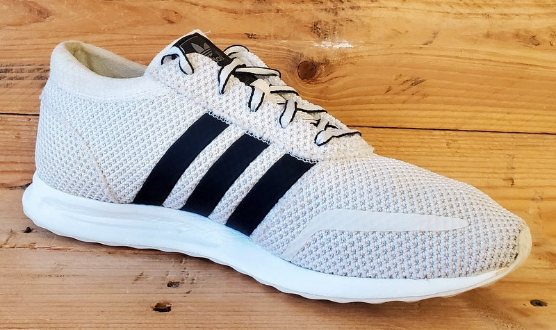 Adidas Los Angeles Low Textile Trainers UK10/US10.5/EU44.5 BB4701 White/Black