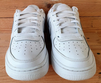 Nike Air Force 1 Low Leather Trainers UK4/US4.5Y/EU36.5 DH2920-111 Triple White