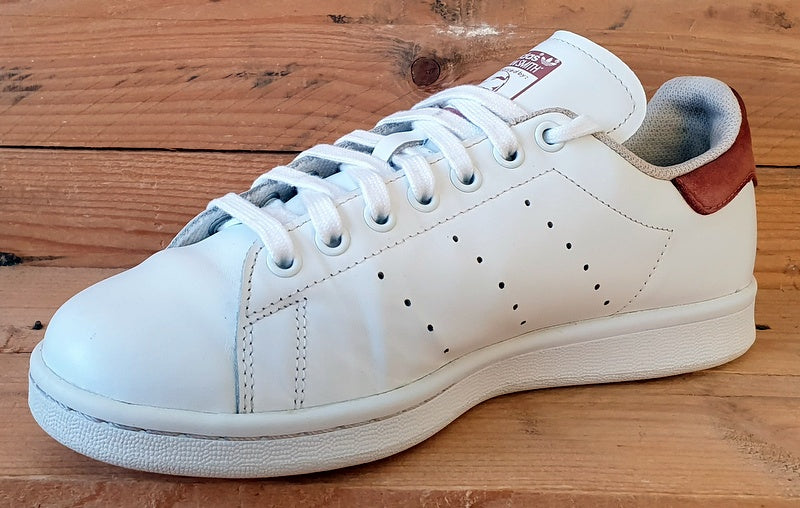 Adidas Stan Smith Low Leather Trainers UK6.5/US8/EU40 S76911 White Almost Rose