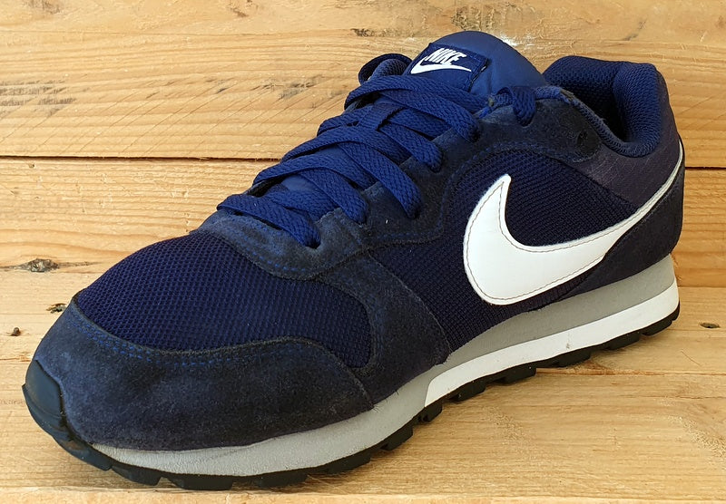 Nike MD Runner 2 Low Textile Trainers UK7/US8/EU41 749794-410 Midnight Navy