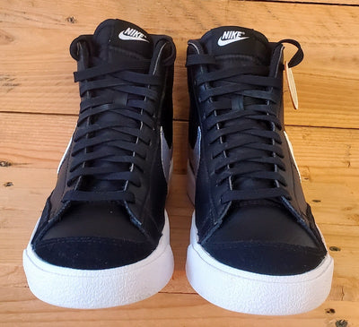 Nike Blazer 77 Playful Fonts Leather Trainers UK5.5/US6Y/EU38.5 DJ0265-001 Black
