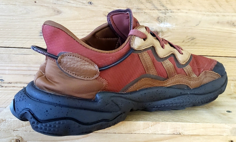 Adidas Ozweego Low Textile Trainers UK11/US11.5/EU46 GX3652 Wild Brown