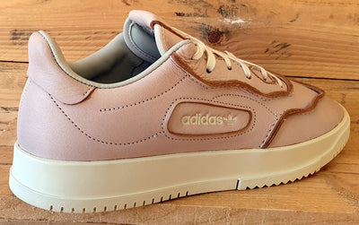Adidas SC Premier Low Leather Trainers UK10.5/US11/EU45 EH1093 Pink Raw White