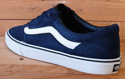 Vans Off The Wall Suede Trainers UK10.5/US11.5/EU45 721454 Navy/White