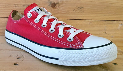 Converse Chuck Taylor All Star Canvas Trainers UK6/US8/EU39 M9696 Red/White