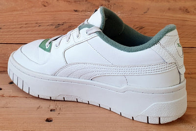 Puma Cali Dream Terry Leather Low Trainers UK6/US8.5/EU39 388568-02 White/Green