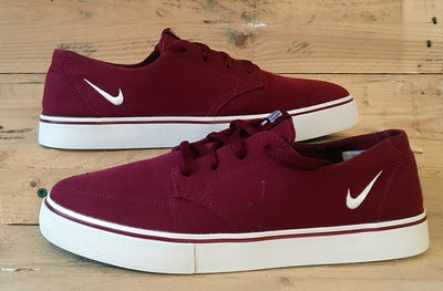 Nike Bratta LR Canvas Low Trainers UK9/US10/EU44 458697-610 Red/Maroon/White
