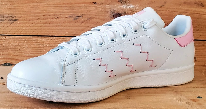 Adidas Stan Smith Zig Zag Low Leather Trainers UK7.5/US9/EU41 BZ0401 White/Pink