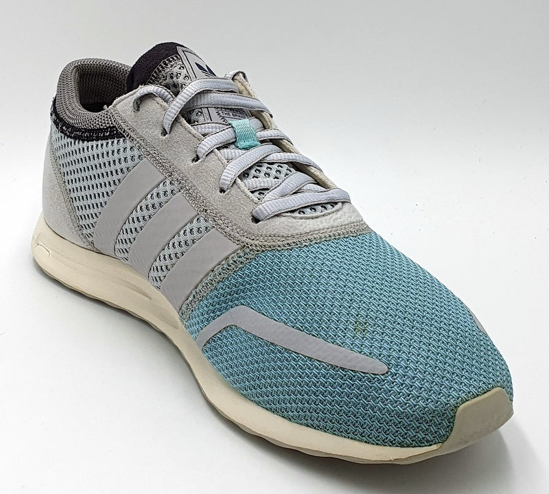 Adidas Los Angeles Low Textile Trainers S41988 Light Grey/Blue UK9/US9.5/EU43