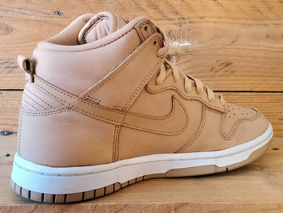 Nike Dunk Premium Mid Suede Trainers UK4/US6.5/EU37.5 DX2044-201 Vachetta Tan