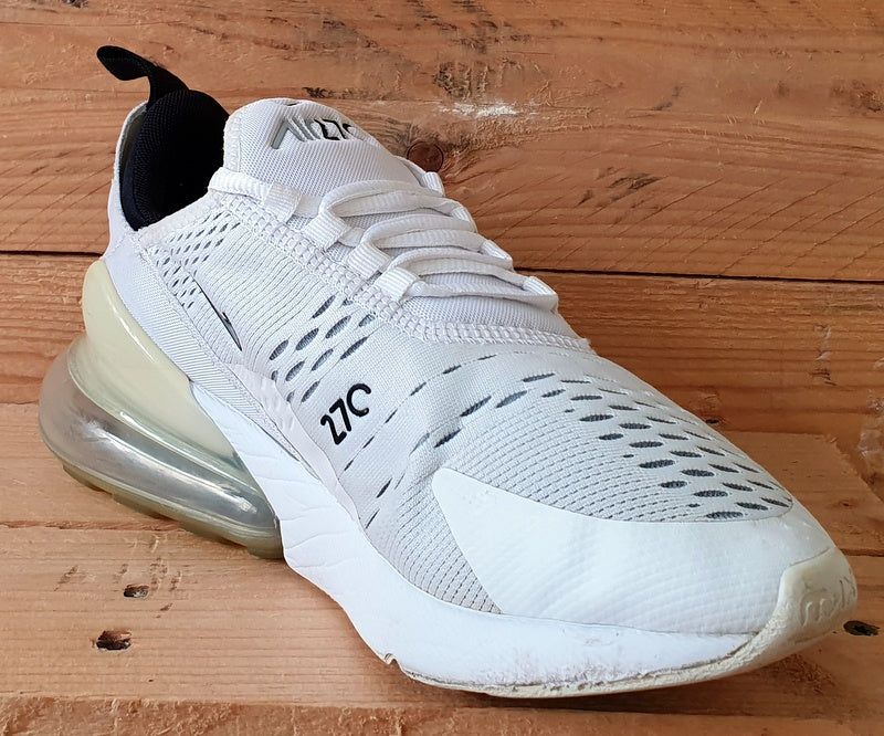 Nike Air Max 270 Low Textile Trainers 943345-100 White/Black UK5.5/US6Y/EU38.5