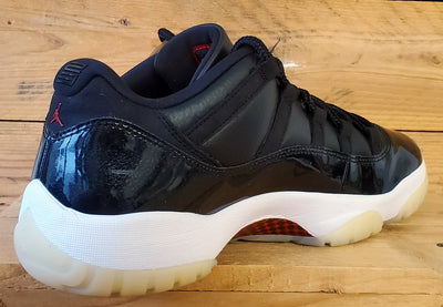 Nike Air Jordan 11 Retro Low Leather Trainers uk11/US12/EU46 AV2187-001 Black