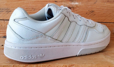 Adidas Courtic Low Leather Trainers UK8/US8.5/EU42 GY3589 Triple White