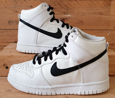 Nike Dunk High Leather Trainers UK4.5/US5Y/EU37.5 DB2179-108 Reverse Panda