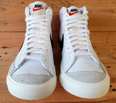 Nike Blazer 77 Mid Leather Trainers UK5.5/US6/EU38.5 BQ6806-100 White/Black