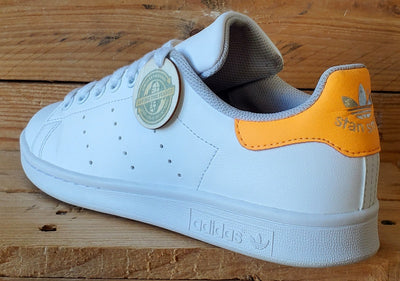 Adidas Stan Smith Low Leather Trainers UK5/US5.5/EU38 FY2556 White/Orange