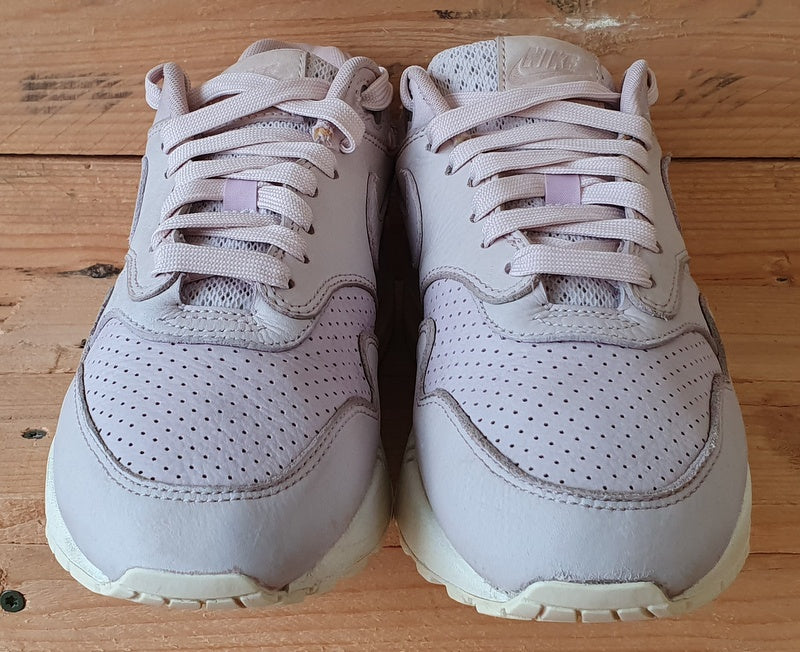 Nike Air Max 1 Low leather Trainers UK6 US7 EU40 859554 600 Pinnacle Artic Pink VintageTrainers