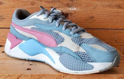 Puma RS-X3 Millenium Low Textile Trainers UK7.5/US8.5/EU41 373236-06 Grey/Pink