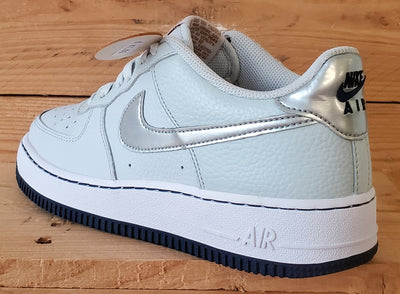 Nike Air Force 1 Low Leather Trainers UK6/US6.5Y/EU39 CT3839-004 Pure Platinum