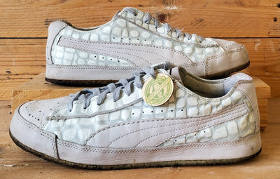 Puma Basket Evo Low Snake/Suede Trainers UK10/US11/EU44.5 344904-02 Grey