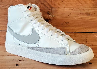 Nike Blazer 77 Mid Leather Trainers UK7/US9.5/EU41 CZ1055-120 SAil/Light Bone