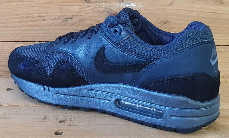 Nike Air Max 1 PRM Low Textile Trainers UK5.5/US8/EU39 454746-401 Squadron Blue