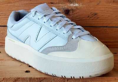 New Balance CT302 Low Leather Trainers UK4.5/US5/EU37.5 CT302OB White Moonbeam