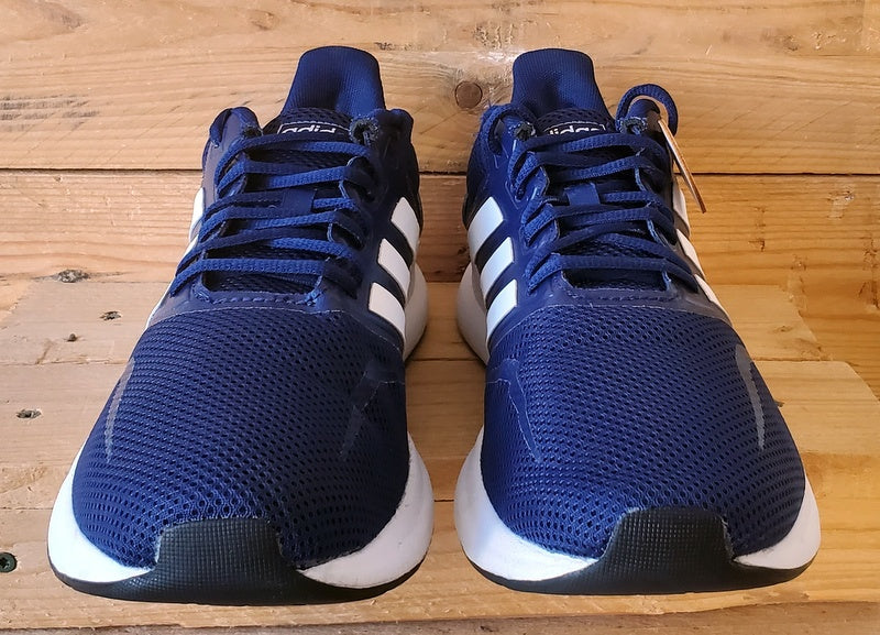 Adidas Runfalcon Low Textile Trainers UK9.5/US10/EU44 F36201 Navy/White