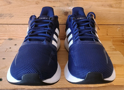 Adidas Runfalcon Low Textile Trainers UK9.5/US10/EU44 F36201 Navy/White