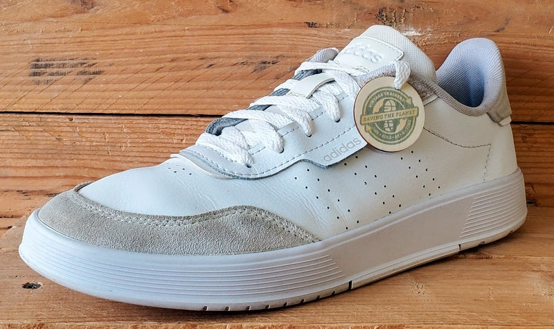 Adidas Courtphase Low Leather Trainers UK8/US8.5/EU42 FY5933 White